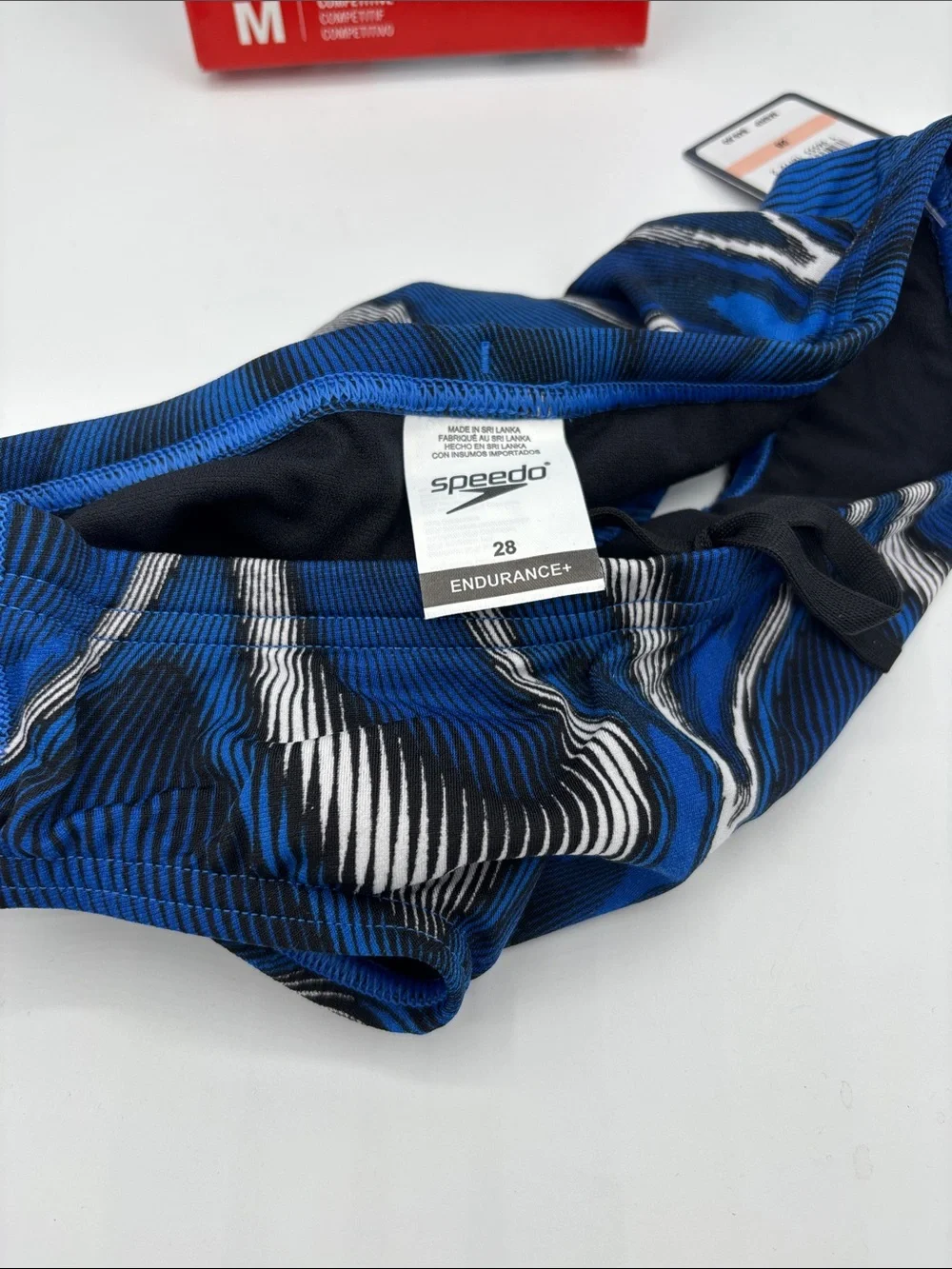Speedo Boy’s 9/10 Team Royal Blue Purpose Brief Swim Trucks